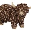 Beeld Hooglander bruin polystone H17cm | Countryfield