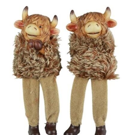 Beeld Schotse hooglander bruin H24cm | Countryfield