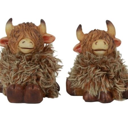 Beeld Schotse hooglander bruin H8cm | Countryfield