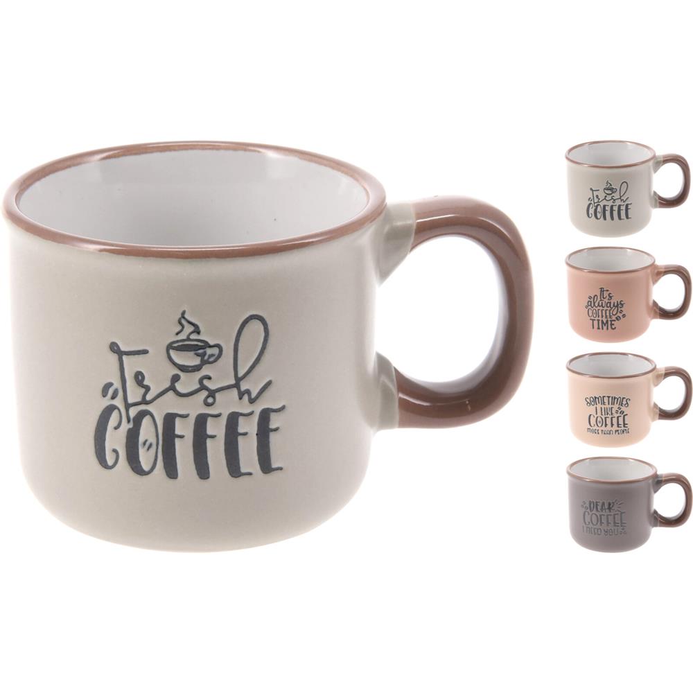 Beker aardewerk 90ml | Excellent Houseware