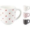 Beker aardewerk hartjes 300ml | Home & Styling