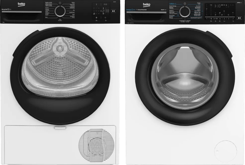 Beko BM5WFU6941B IronFast + Beko BM3T3823B