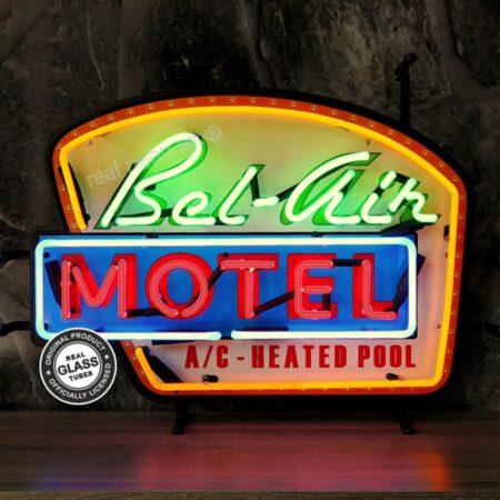 Bel Air Motel Neon Verlichting 65 x 45 cm - Groen