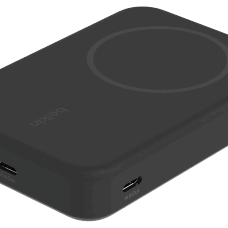 Belkin Draadloze Powerbank met MagSafe Magneet en Snelladen 10.000 mAh Zwart