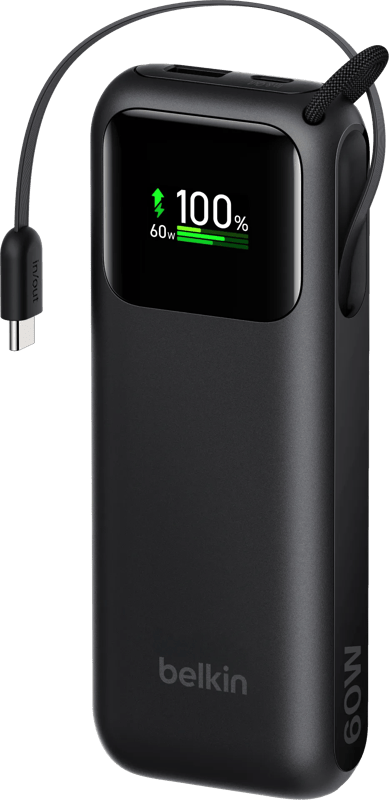 Belkin Powerbank 11.000 mAh met Snelladen 60 Watt Zwart