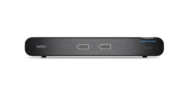 Secure Dual-Head KVM switch