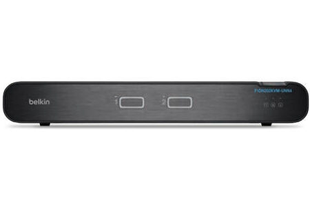 Secure Dual-Head KVM switch