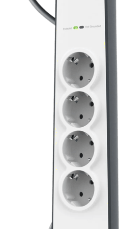 Belkin Surge Protector 4 Outlet 2 meter 2x usb
