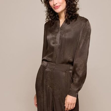 Bellize Blouse Donkerbruin
