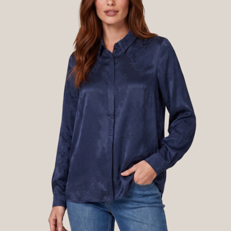 Bellize Blouse Navy
