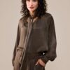 Bension Blouse Donkerbruin