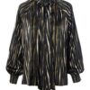 Bension Print Blouse Zwart / Multi