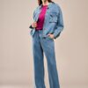 Berry Blouse Denim Blauw