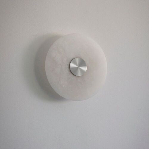 Bide Wandlamp - Large - Nikkel
