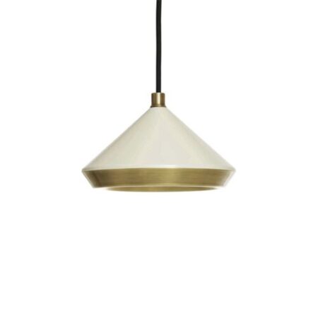 Shear Hanglamp - Messing - Wit