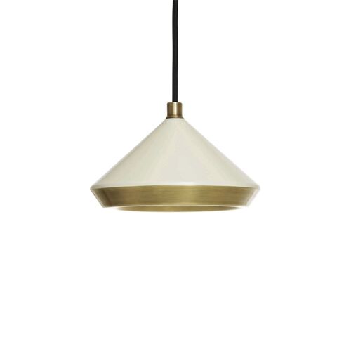 Shear Hanglamp - Messing - Wit