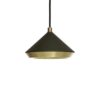 Shear Hanglamp - Messing - Zwart