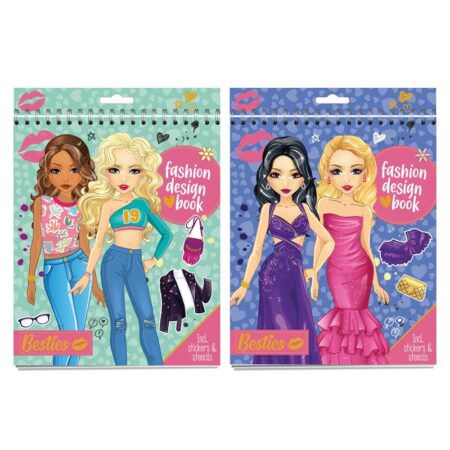 Besties Fashion designer schetsboek | Besties