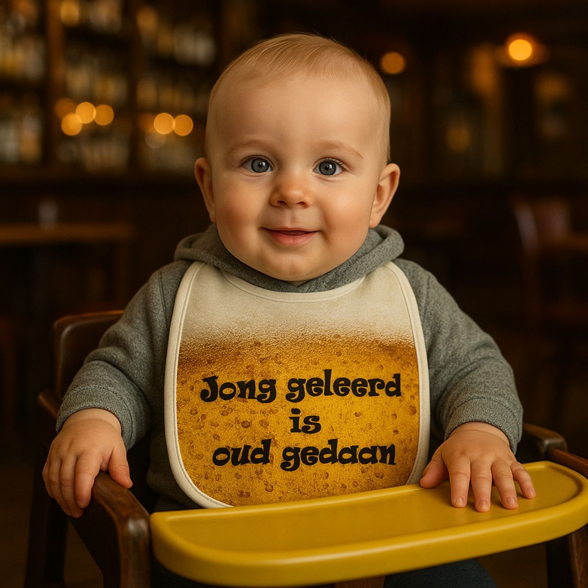 Bier Slabber - Jong geleerd is oud gedaan | MegaGadgets.nl
