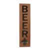 Bieropener Beer naturel/goud hout
