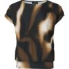 Blandy Print Top Olijfgroen / Multi