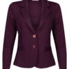 Blazer Elise Stretch Aubergine