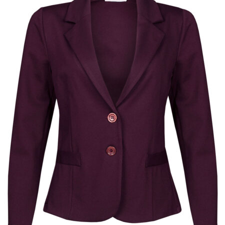 Blazer Elise Stretch Aubergine