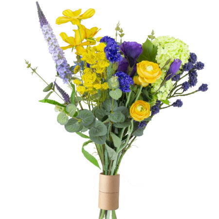 Bloemen boeket Zoete Lente 70cm