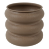 Bloempot Rings S bruin