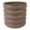 Bloempot Rings XL bruin