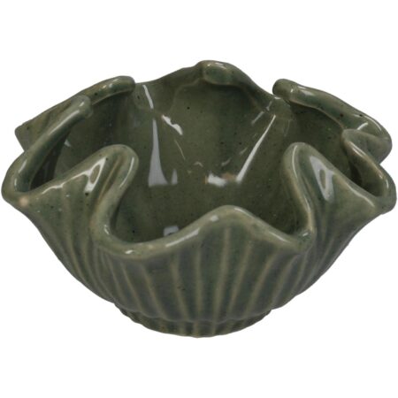 Bloempot keramiek Green 15x15x8cm | Kersten