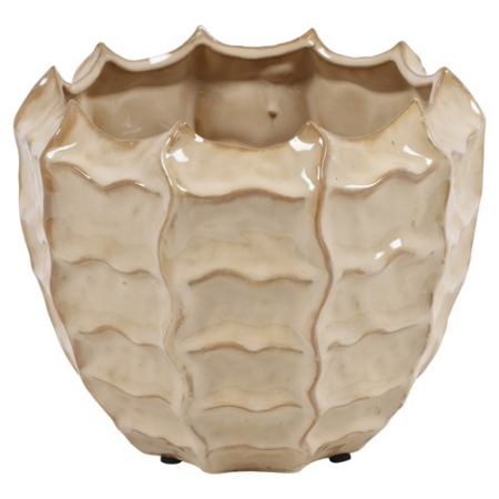Bloempot rond Eloise XXL creme