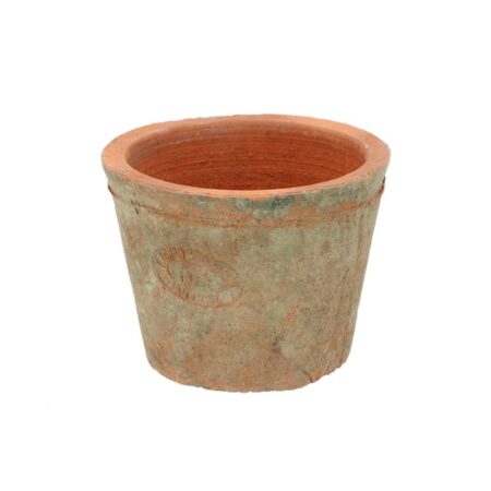 Bloempotje aged terracotta Ø9x7