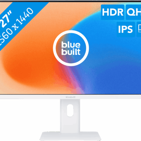 BlueBuilt 27 inch Quad HD Monitor Wit