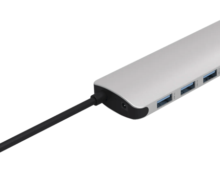 BlueBuilt 7-Poorts USB-C / USB-A 3.0 Hub