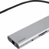 BlueBuilt 8-in-1 Docking Station met Usb C Zilver