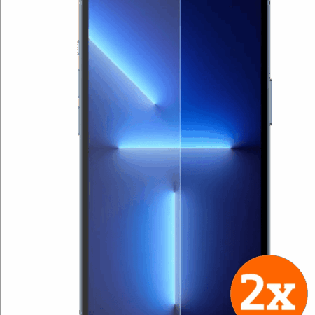 BlueBuilt Apple iPhone 14 / 13 / 13 Pro  Screenprotector Glas Duo Pack