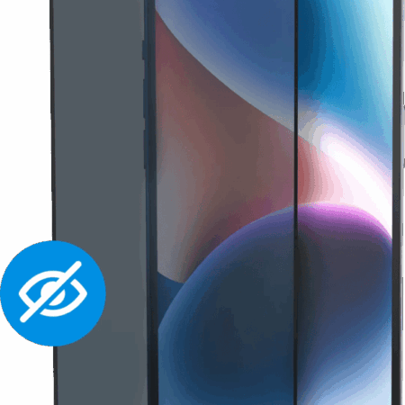 BlueBuilt Apple iPhone 15 Privacy Filter Screenprotector Glas