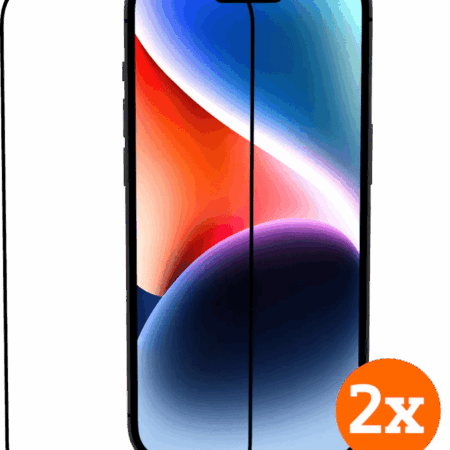 BlueBuilt Apple iPhone 15 Screenprotector Glas Duo Pack