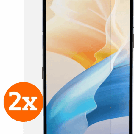 BlueBuilt Apple iPhone 16 Plus Screenprotector Glas Duo Pack