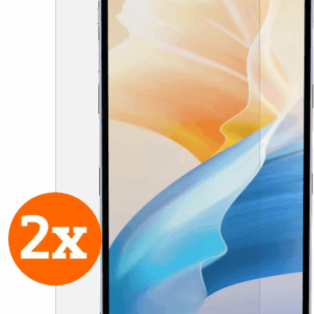 BlueBuilt Apple iPhone 16 Pro Screenprotector Glas Duo Pack