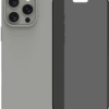 BlueBuilt Back Cover iPhone 16 Pro Max Grijs + Privacy Filter Screenprotector Glas