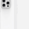 BlueBuilt Back Cover iPhone 16 Pro Wit + Screenprotector Glas