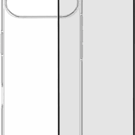 BlueBuilt Back Cover iPhone Air Transparant + BlueBuilt iPhone Air Screenprotector Glas