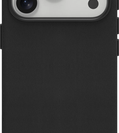 BlueBuilt Back Cover met MagSafe iPhone 18 Pro Leer Zwart