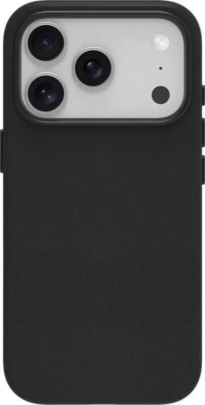 BlueBuilt Back Cover met MagSafe iPhone 18 Pro Leer Zwart