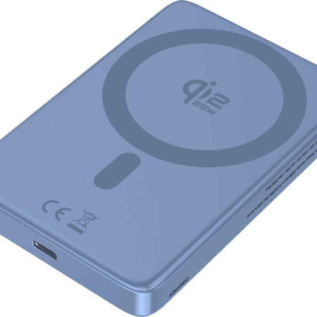BlueBuilt Draadloze Powerbank met Qi2.2 en MagSafe 10.000 mAh met Snelladen 25 Watt Blauw