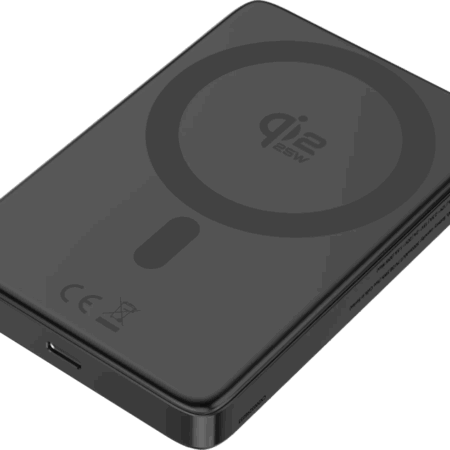 BlueBuilt Draadloze Powerbank met Qi2.2 en MagSafe 10.000 mAh met Snelladen 25 Watt Grijs