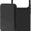 BlueBuilt MagSafe Hoesje iPhone 18 Pro Leer Zwart + Kaarthouder Leer Zwart