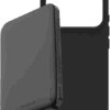 BlueBuilt MagSafe Hoesje iPhone 18 Pro Leer Zwart + Powerbank 5.000 mAh Grijs